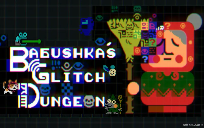 Babushka's Glitch Dungeon Cover Art, Free Download, PC Game, Full Version