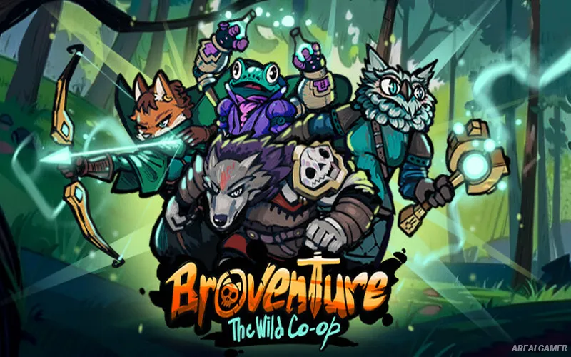 Broventure: The Wild Co-op Cover Art, Free Download, PC Game, Full Version
