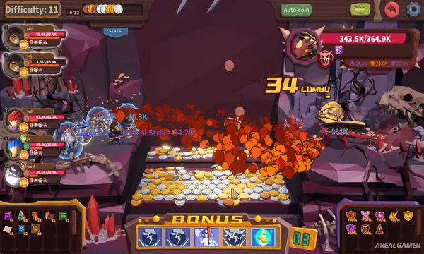 Coin Push RPG Screenshot 2