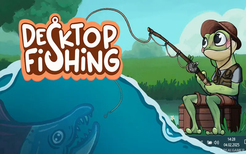 Desktop Fishing Cover Art, Free Download, PC Game, Full Version