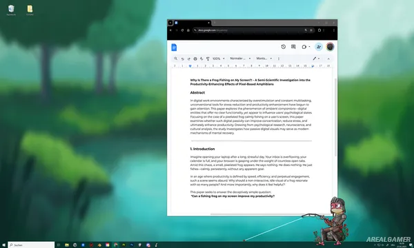 Desktop Fishing Screenshot 2, Free Download, PC Game, Full Version