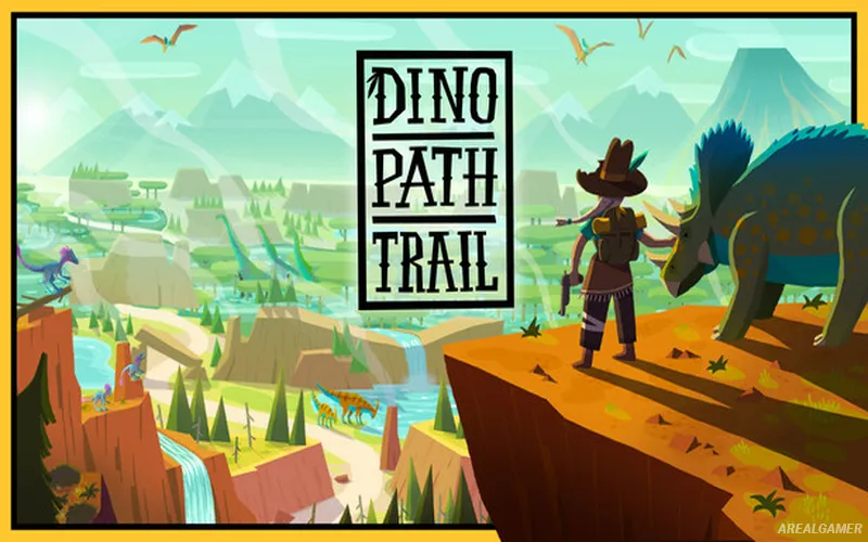 Dino Path Trail Cover Art, Free Download, PC Game, Full Version