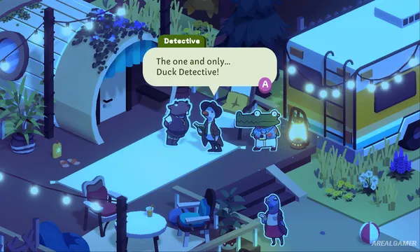 Duck Detective: The Ghost of Glamping Screenshot 2