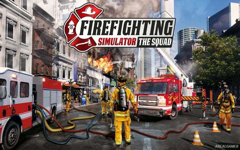 Firefighting Simulator - The Squad Cover Art, Free Download, PC Game, Full Version