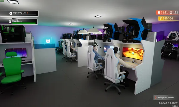 Gaming Cafe Simulator Screenshot 1, Free Download, PC Game, Full Version