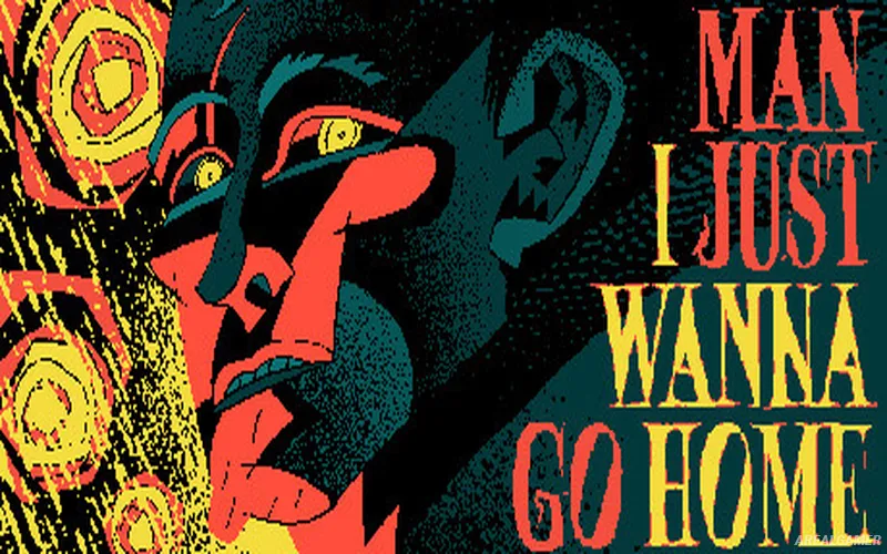 Man I Just Wanna Go Home Cover Art, Free Download, PC Game, Full Version