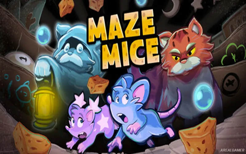 Maze Mice Cover Art, Free Download, PC Game, Full Version