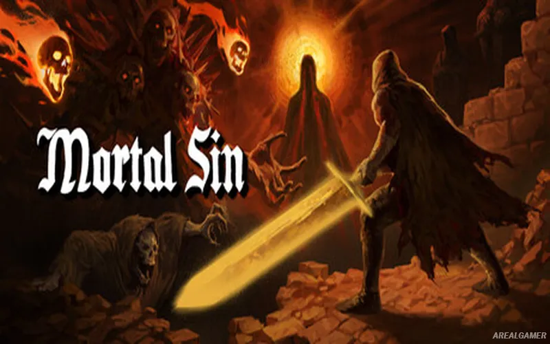 Mortal Sin Cover Art, Free Download, PC Game, Full Version