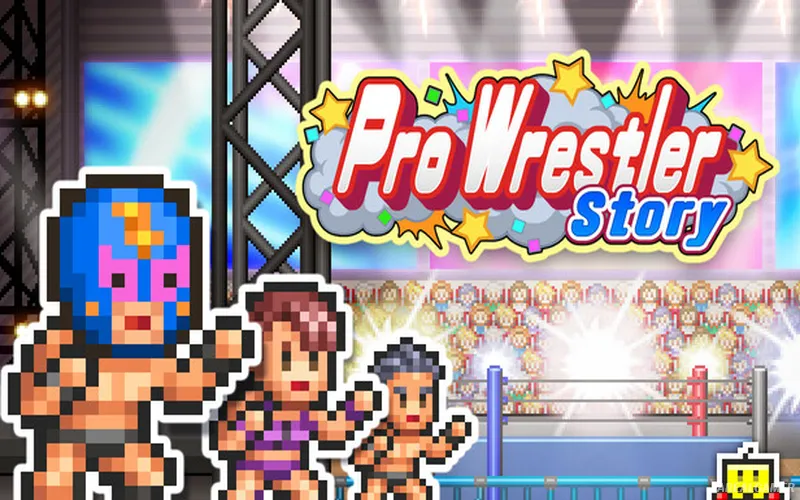 Pro Wrestler Story Cover Art, Free Download, PC Game, Full Version