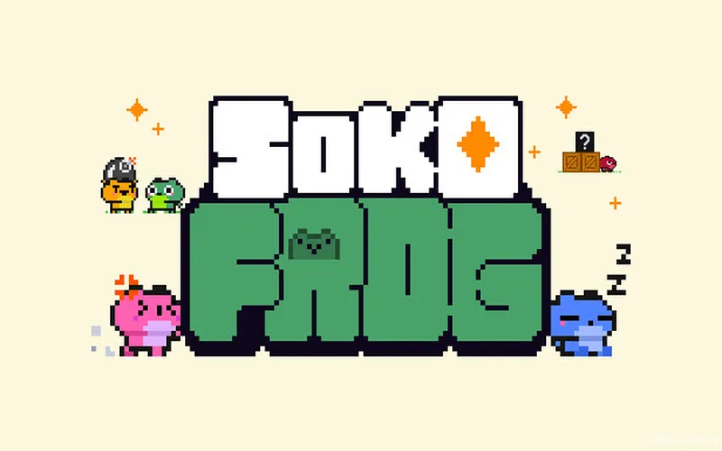 SokoFrog Cover Art, Free Download, PC Game, Full Version