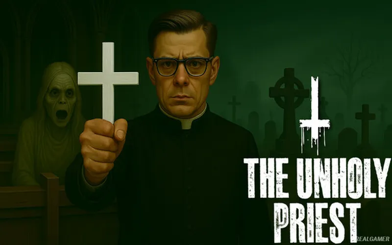 The Unholy Priest Cover Art, Free Download, PC Game, Full Version