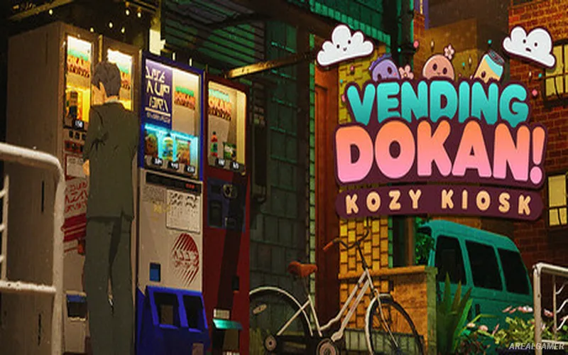 Vending Dokan!: Kozy Kiosk Cover Art, Free Download, PC Game, Full Version