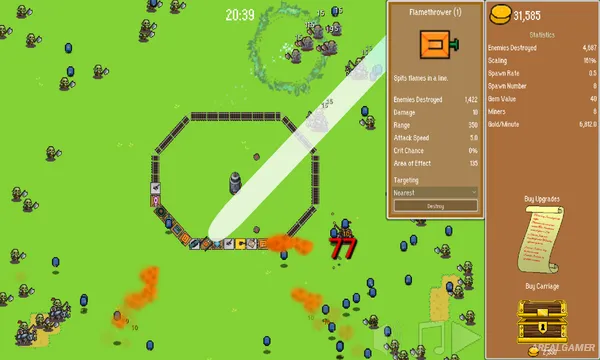 All Aboard! The Train Defense Express Screenshot 1, Free Download, PC Game, Full Version