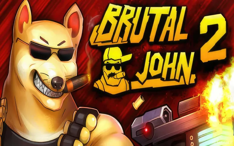 BRUTAL JOHN 2 Cover Art, Free Download, PC Game, Full Version