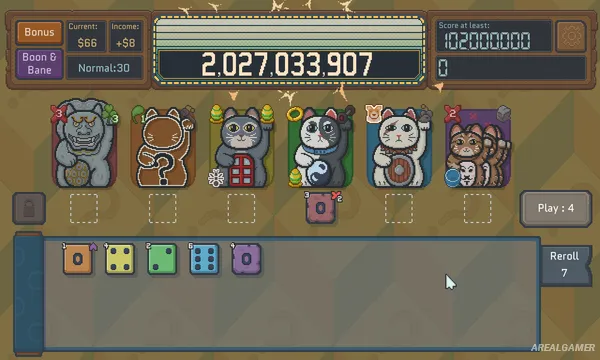Cats & Dice Screenshot 3, Free Download, PC Game, Full Version
