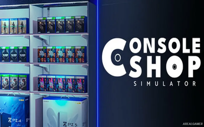Console Shop Simulator Cover Art, Free Download, PC Game, Full Version