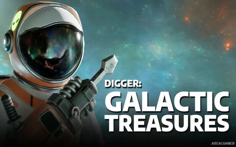 Digger: Galactic Treasures Cover Art, Free Download, PC Game, Full Version