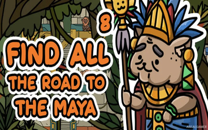 FIND ALL 8: The road to the Maya Cover Art, Free Download, PC Game, Full Version