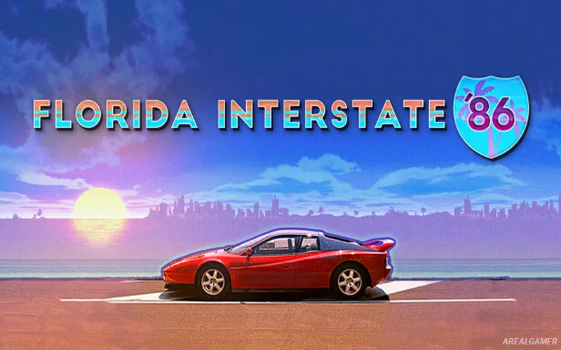 Florida Interstate '86 Cover Art, Free Download, PC Game, Full Version