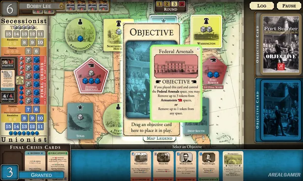 Fort Sumter: The Secession Crisis Screenshot 3, Free Download, PC Game, Full Version