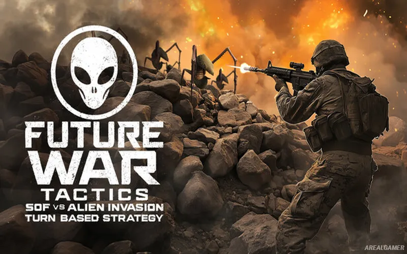 Future War Tactics: SOF vs Alien Invasion – Turn-Based Strategy Cover Art, Free Download, PC Game, Full Version