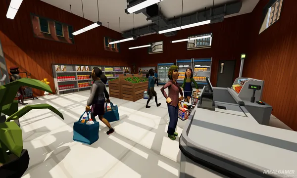 Grocery Store Tycoon Screenshot 1, Free Download, PC Game, Full Version