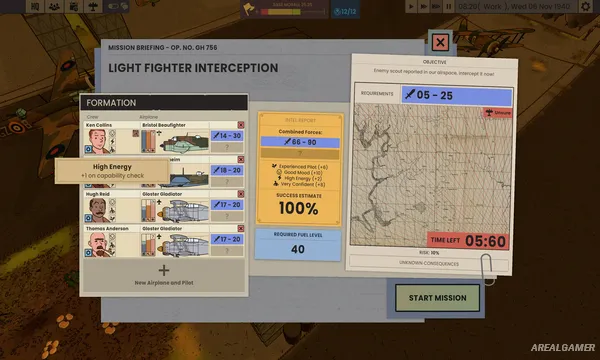 Ground of Aces Screenshot 3, Free Download, PC Game, Full Version