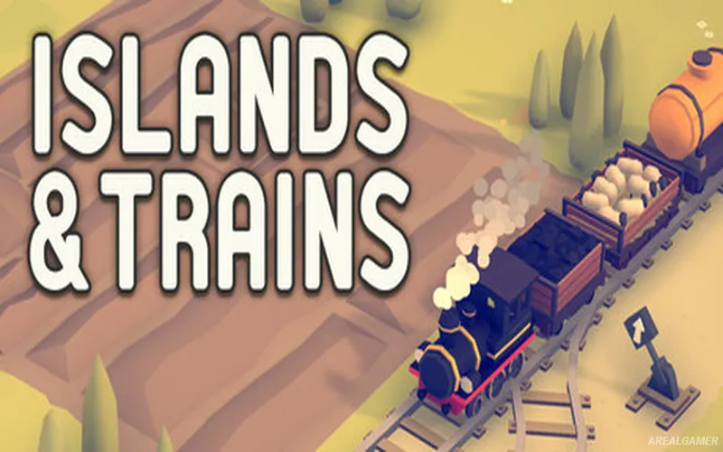 Islands & Trains Cover Art, Free Download, PC Game, Full Version