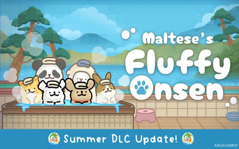 Maltese's Fluffy Onsen Cover Art, Free Download, PC Game, Full Version