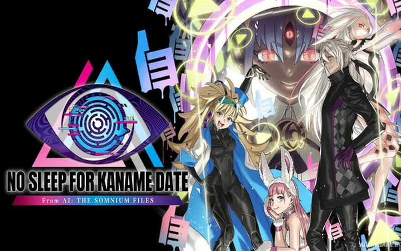 No Sleep For Kaname Date - From AI: THE SOMNIUM FILES Cover Art, Free Download, PC Game, Full Version