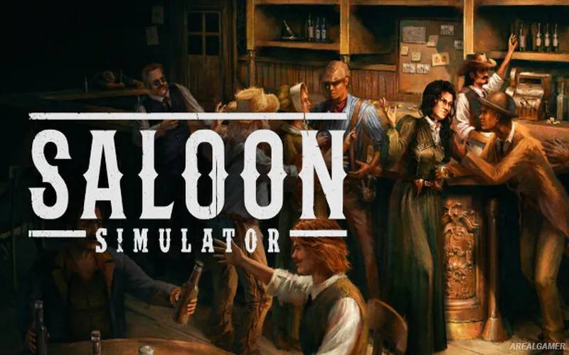 Saloon Simulator Cover Art, Free Download, PC Game, Full Version