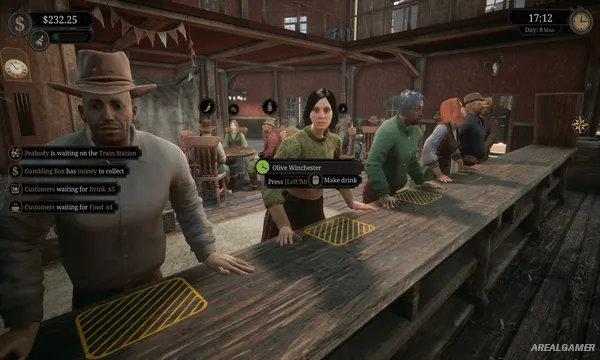 Saloon Simulator Screenshot 1, Free Download, PC Game, Full Version