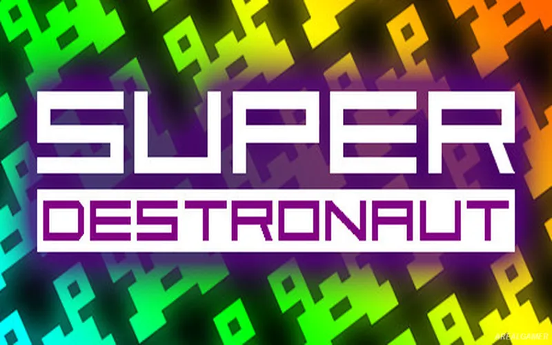 Super Destronaut DX Cover Art, Free Download, PC Game, Full Version
