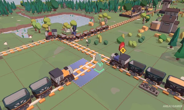 Super Loco World - Cozy Train Automation Screenshot 1, Free Download, PC Game, Full Version