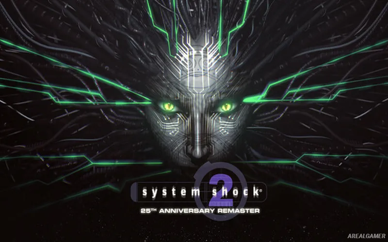 System Shock 2: 25th Anniversary Remaster Cover Art, Free Download, PC Game, Full Version