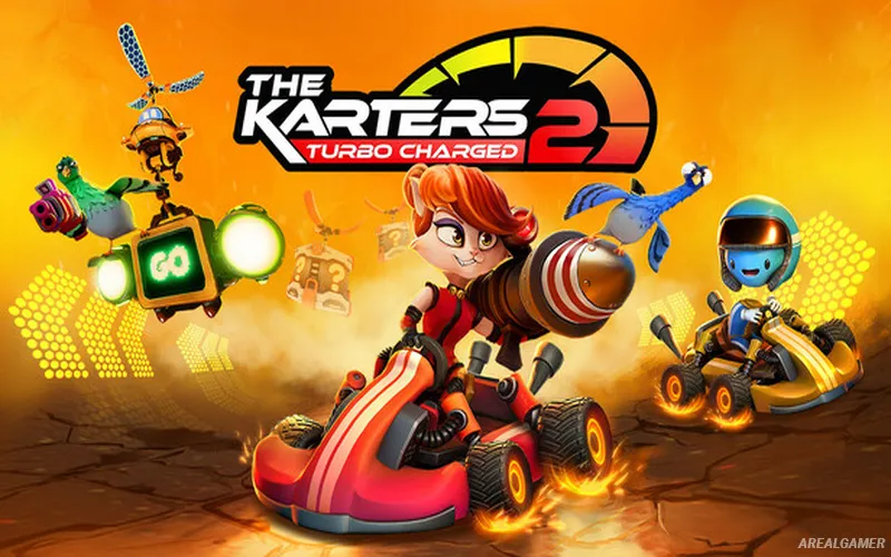 The Karters 2: Turbo Charged Cover Art, Free Download, PC Game, Full Version