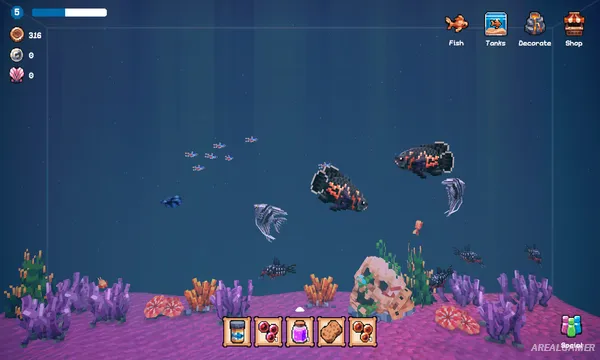 Tiny Aquarium: Social Fishkeeping Screenshot 3, Free Download, PC Game, Full Version