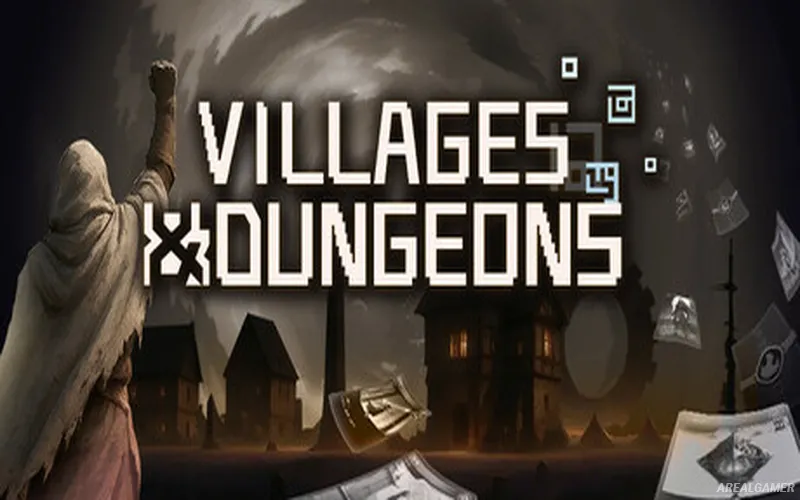Villages & Dungeons Cover Art, Free Download, PC Game, Full Version