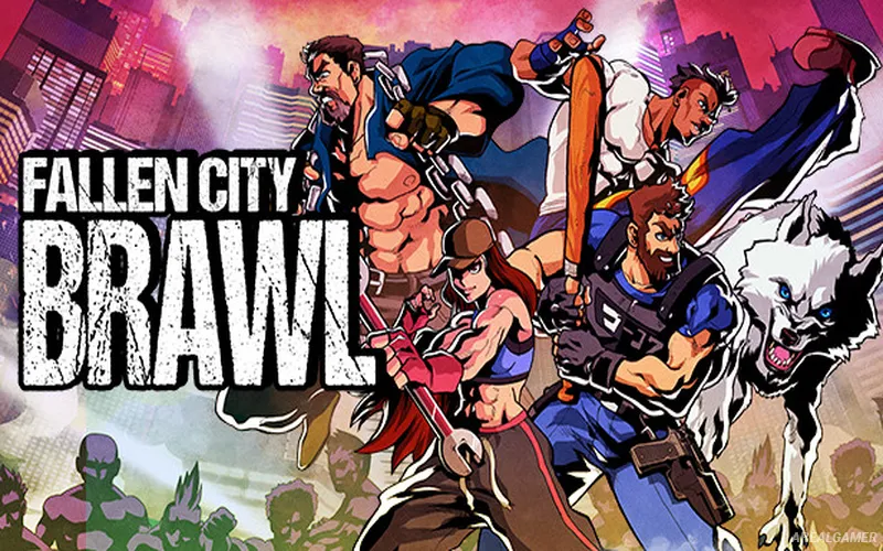 Fallen City Brawl Cover Art, Free Download, PC Game, Full Version