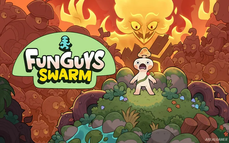 Funguys Swarm Cover Art, Free Download, PC Game, Full Version