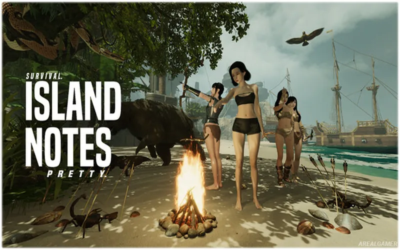Island Notes Cover Art, Free Download, PC Game, Full Version