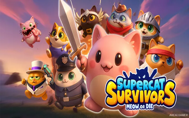 Supercat Survivors Cover Art, Free Download, PC Game, Full Version