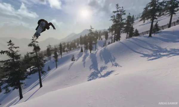 The Snowboard Game Screenshot 1, Free Download, PC Game, Full Version