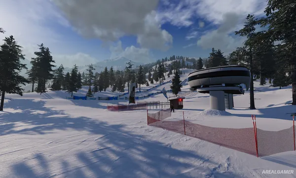 The Snowboard Game Screenshot 3, Free Download, PC Game, Full Version