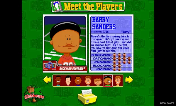 Backyard Football '99 Screenshot 1