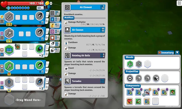 Wandness: WandCraft Survivor Screenshot 2