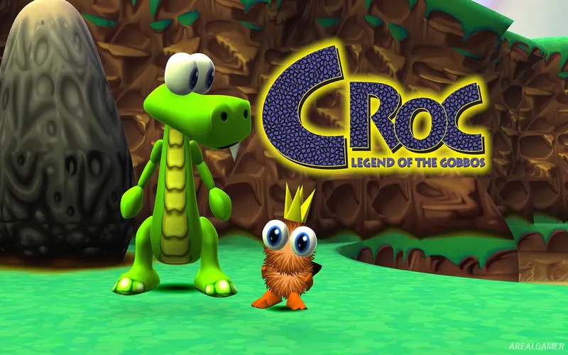 Croc Legend of the Gobbos Cover Art