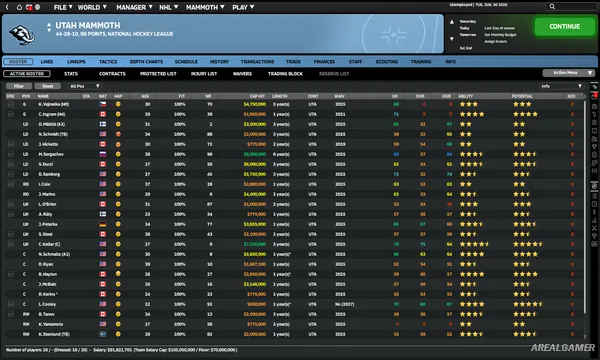 Franchise Hockey Manager 12 Screenshot 3