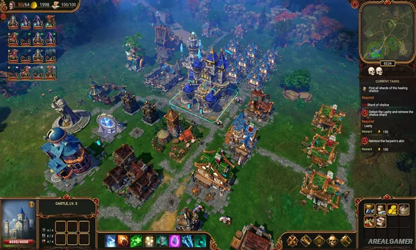 Lessaria: Fantasy Kingdom Sim Screenshot 1