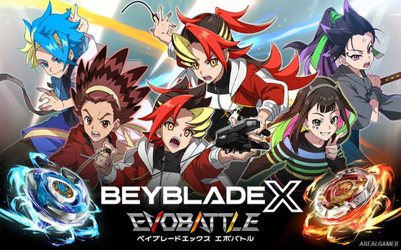 BEYBLADE X EVOBATTLE Cover Art